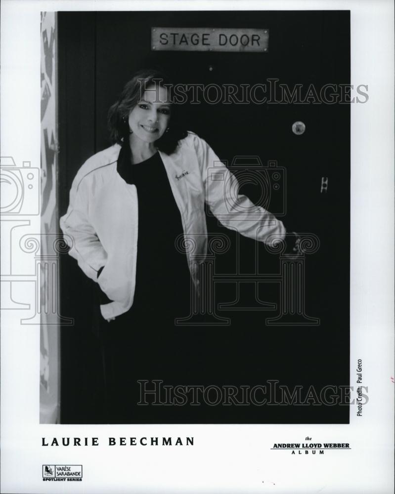Press Photo Popular Musician Laurie Beechman - RSL83901 - Historic Images