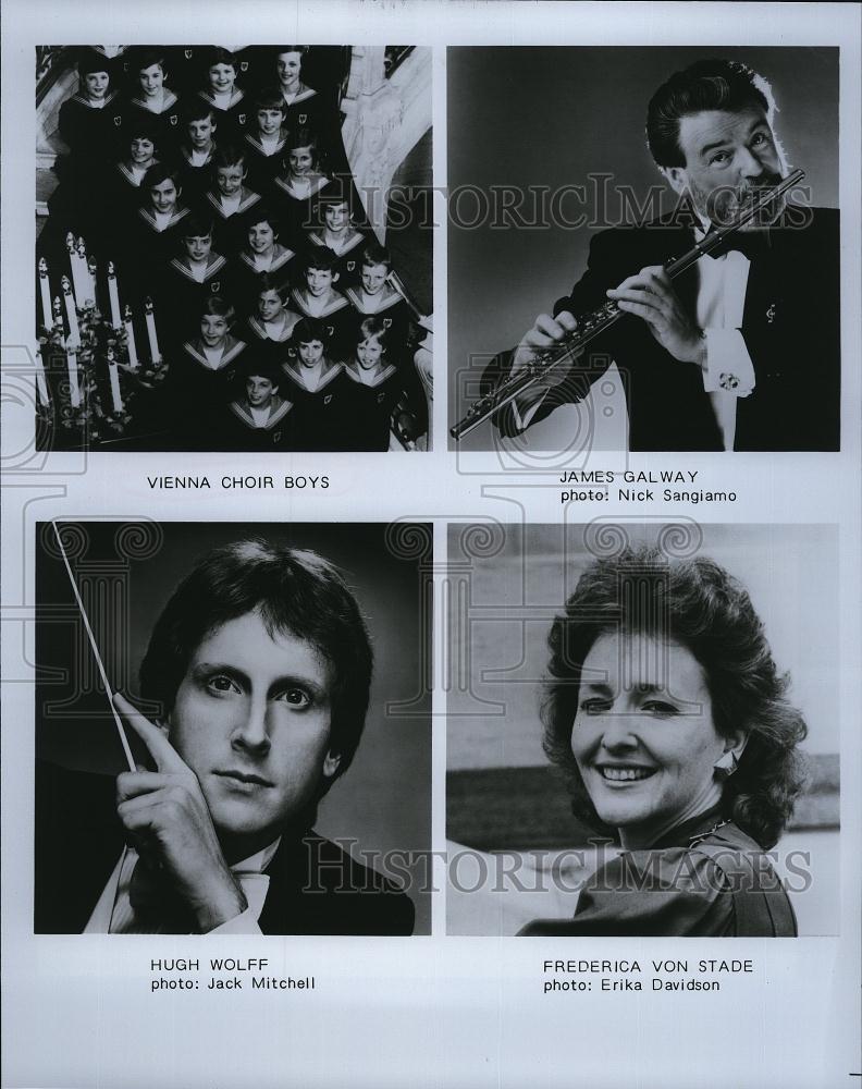 Press Photo Popular Musicians The Vienna Choir Boys At Lincoln Center - Historic Images
