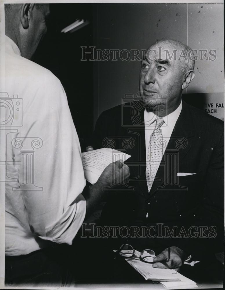 1961 Press Photo Major General John J, Maginnis Civil Defense - RSL83679 - Historic Images