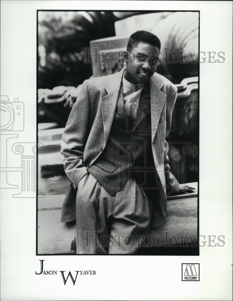 Press Photo Motown Records Artist Jason Weaver Promotional Portrait - RSL41307 - Historic Images