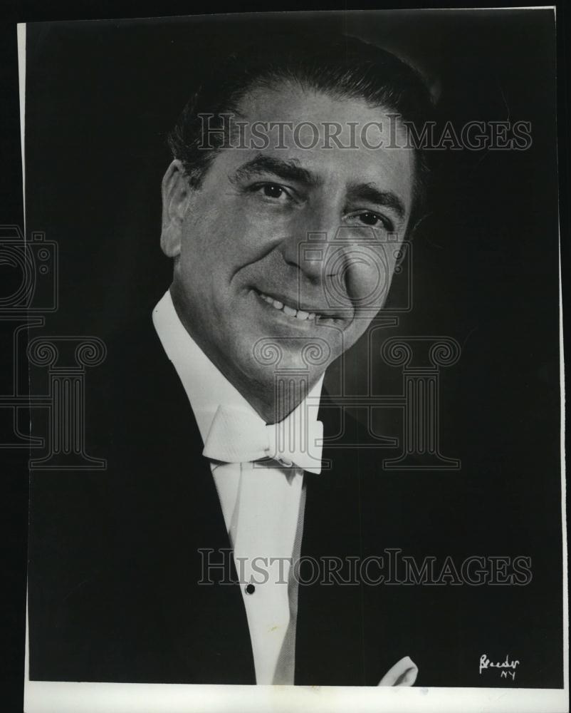 1964 Press Photo Mantovani and Orchestra appearance Symphony Hall - RSL40889 - Historic Images