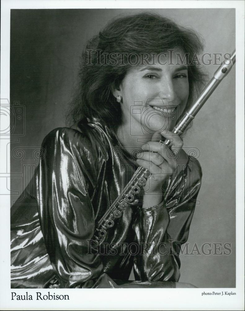 1993 Press Photo Paula Robinson (Flute) - RSL02019 - Historic Images