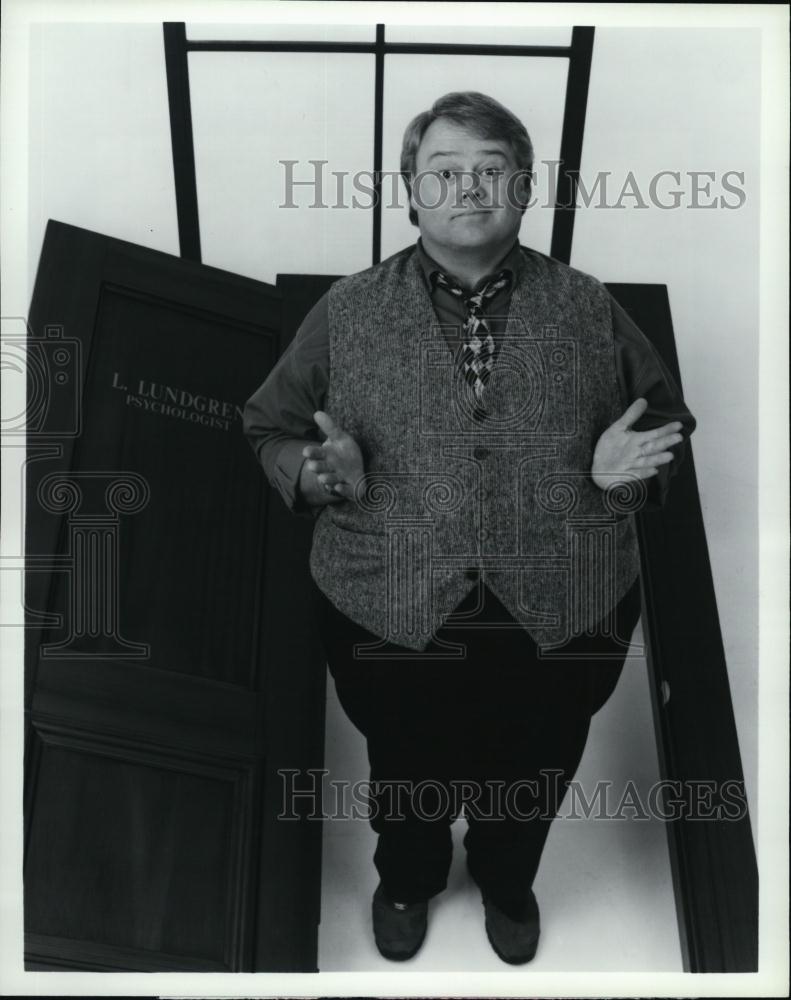 1996 Press Photo Actor Louie Anderson In &quot;Louie&quot; New Comedy On CBS - RSL47513 - Historic Images