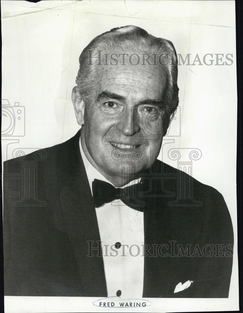 1963 Press Photo Fred Waring of &quot;The Magic of music&quot; - RSL01717 - Historic Images