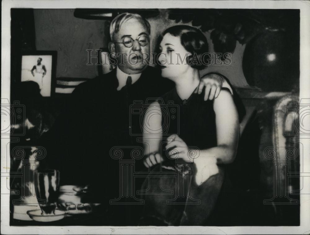 1936 Press Photo Dr Tilton E Tillman mrs Maryon McCarter Court - RSL87363 - Historic Images