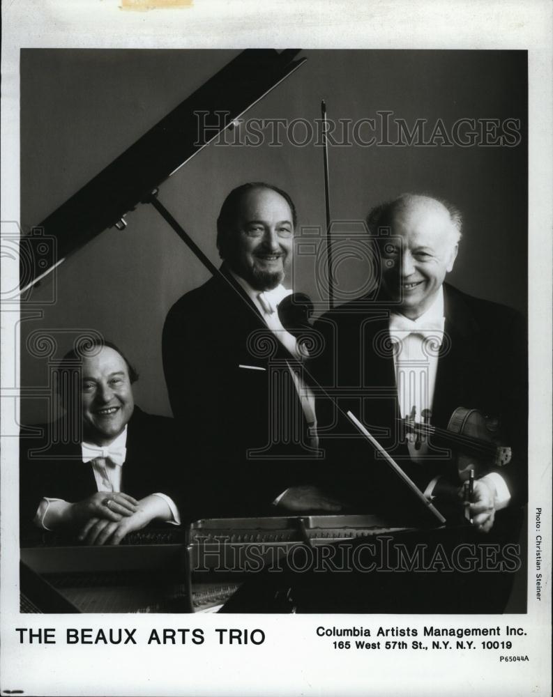 Press Photo Beaux Arts Trio Musicians Entertainers - RSL84201 - Historic Images