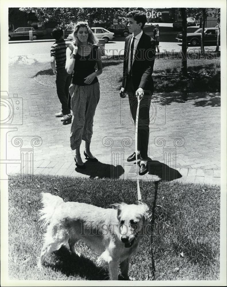 1985 Press Photo Cosima Von Bulow Daughter of Claus Von Bulow is Not Guilty - Historic Images