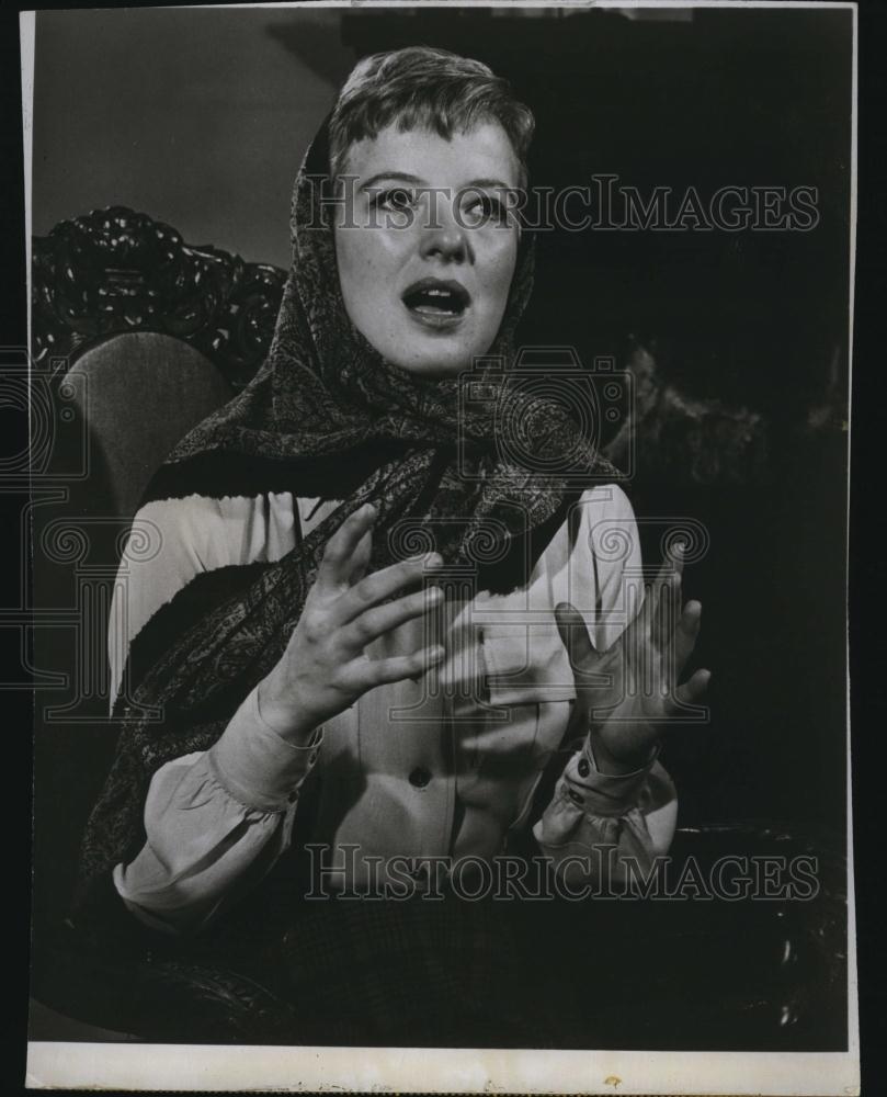 1962 Press Photo Actress Kim Stanley The Elgin Hour Movie - RSL80565 - Historic Images