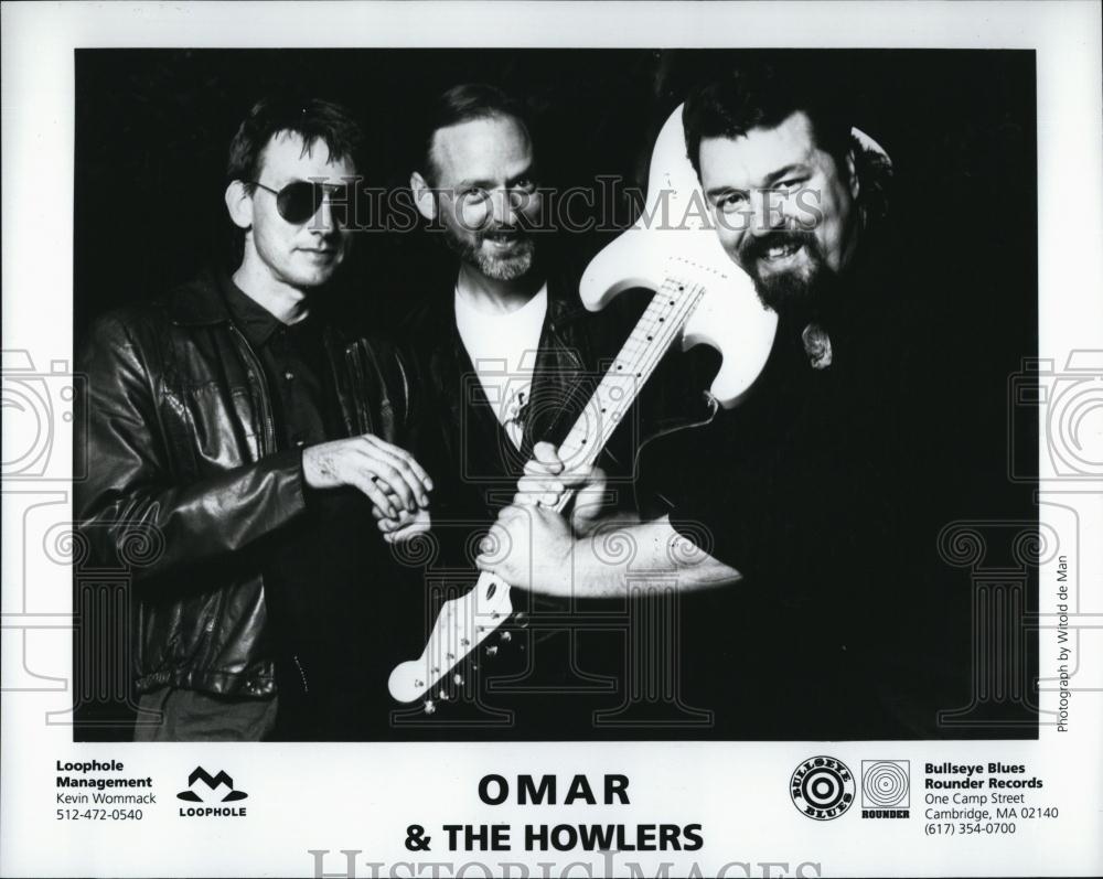 Press Photo Omar and The Howlers - RSL87309 - Historic Images