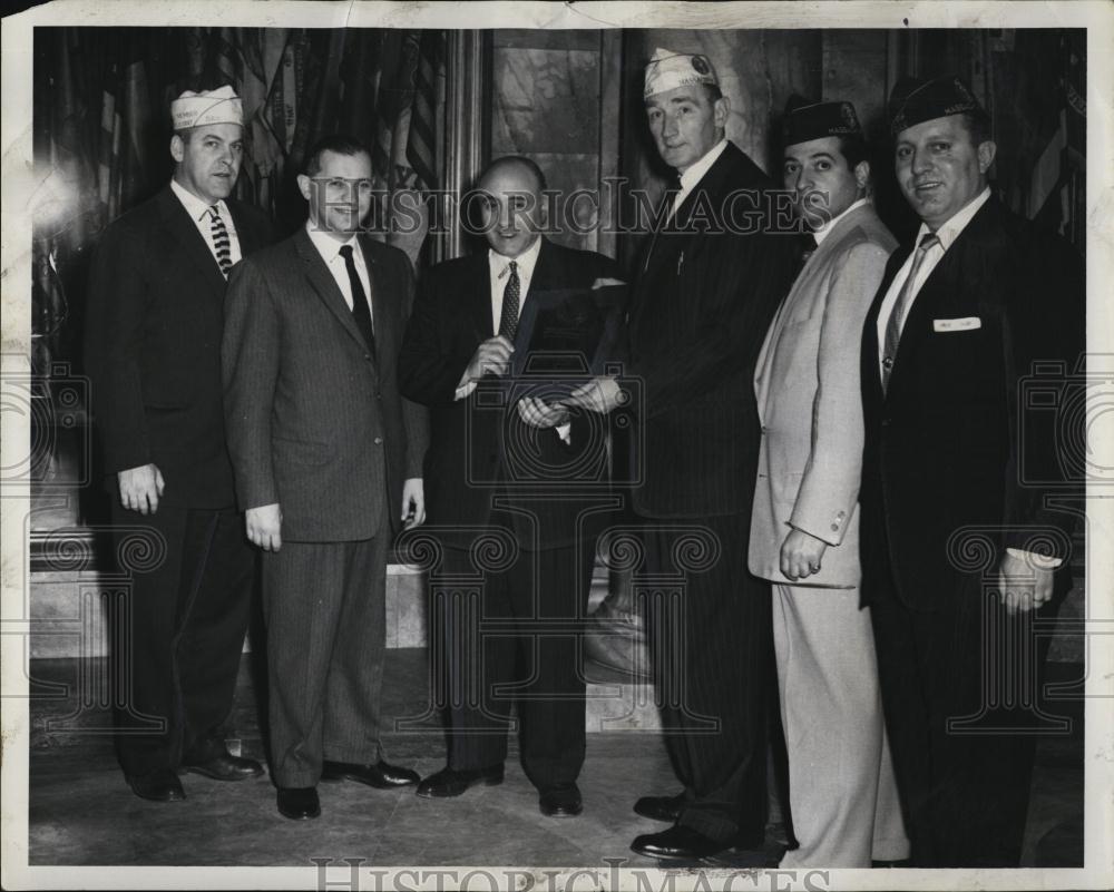 1959 Press Photo National Citation Award of Disabled American Veterans Senator - Historic Images