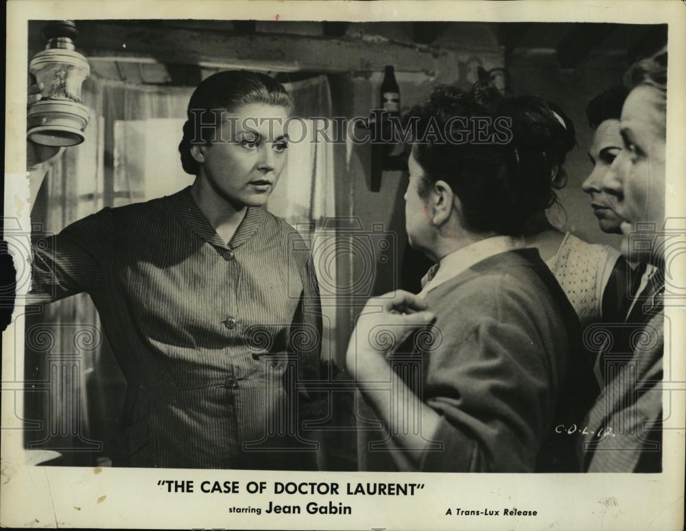 1958 Press Photo Silvia Monfort in "The Case of Doctor Laurent" - RSL08095 - Historic Images