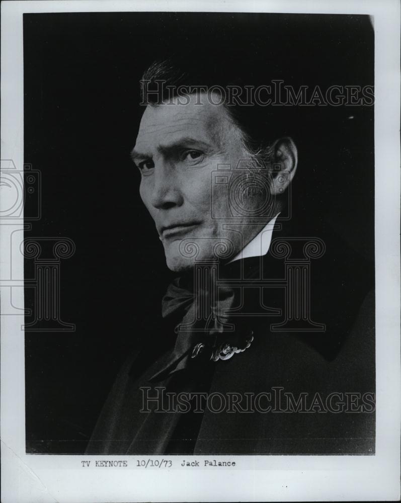 1973 Press Photo Actor Jack Palance - RSL46439 - Historic Images