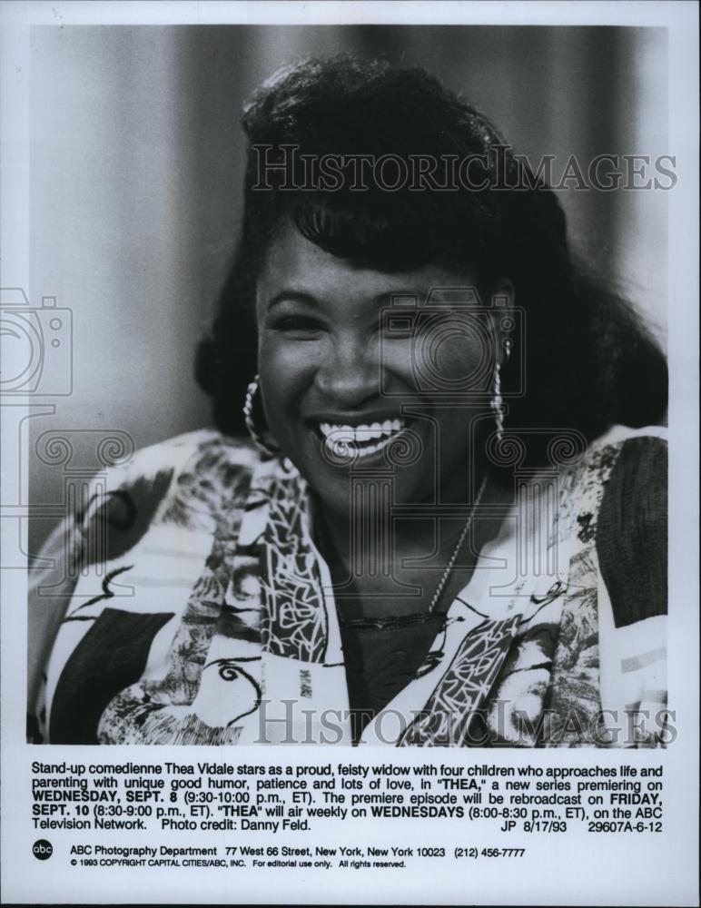 1993 Press Photo Comedienne Thea Vidale on "Thea" - RSL78601 - Historic Images