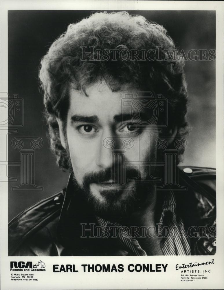 Press Photo Earl Thomas Conley, Country Music Singer-Songwriter - RSL44405 - Historic Images