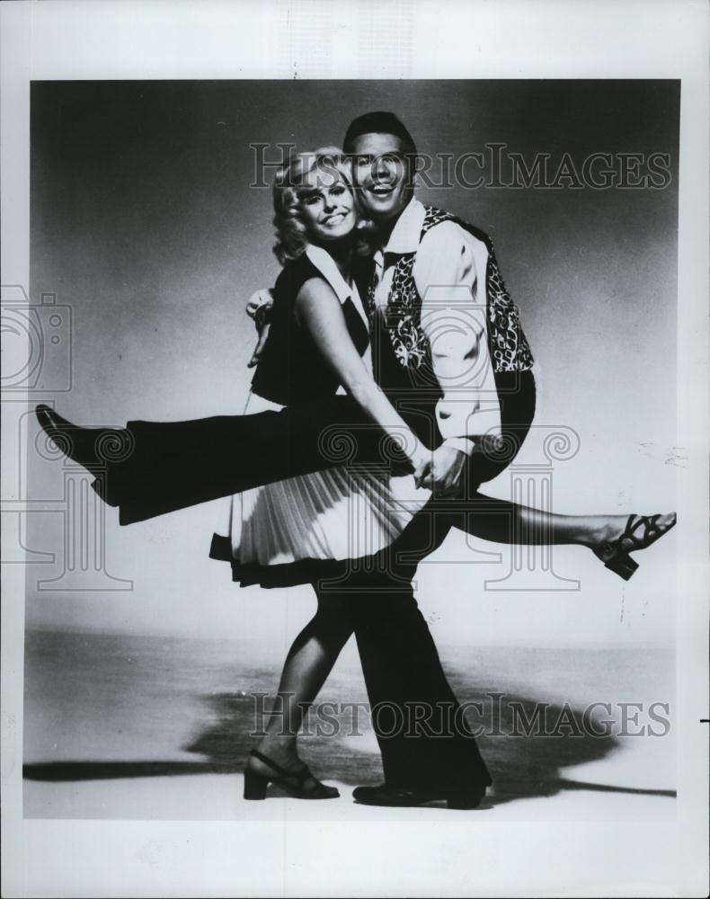 1976 Press Photo Bobby Burgess and Cissy King Dancers The Lawrence Welk Show - Historic Images