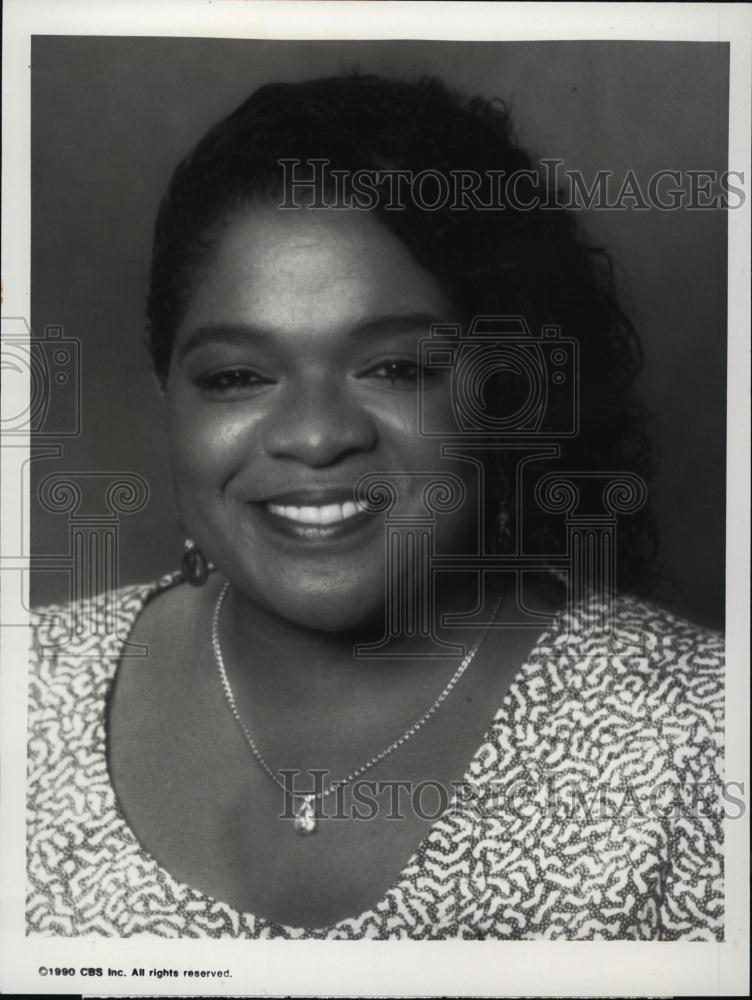 1990 Press Photo Nell Carter Actress You Take The Kids - RSL43055 - Historic Images