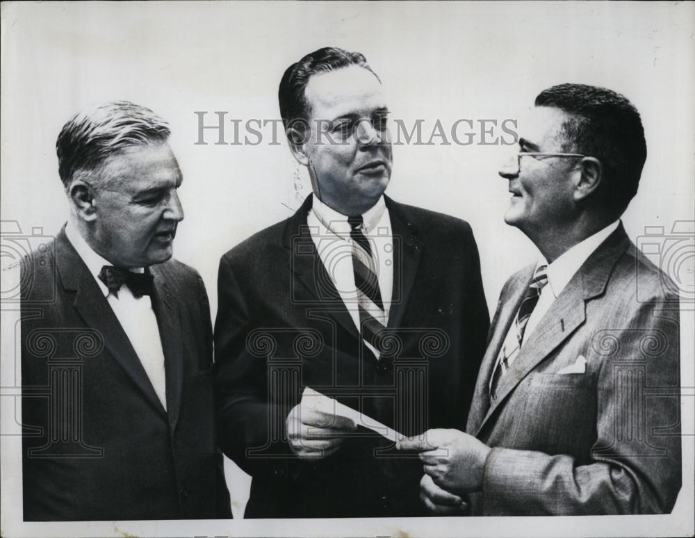 1954 Press Photo American Cancer Society, Dr Thomas Botsford, Dr Joseph Hayman - Historic Images