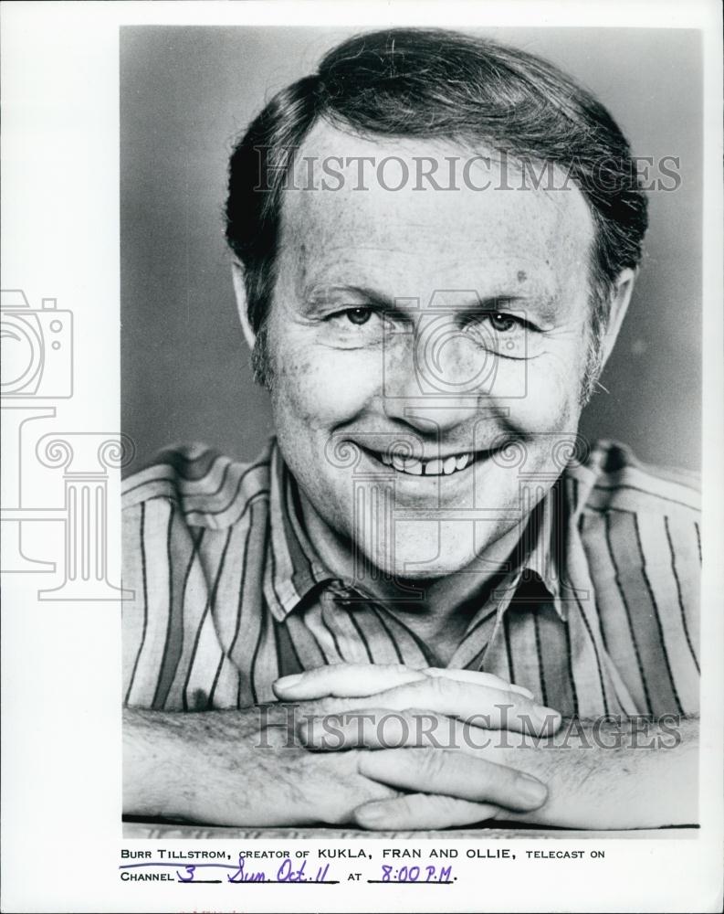 1970 Press Photo Burr Tillstrom, creator of &quot;Kukla, Fran and Ollie&quot; - RSL62607 - Historic Images