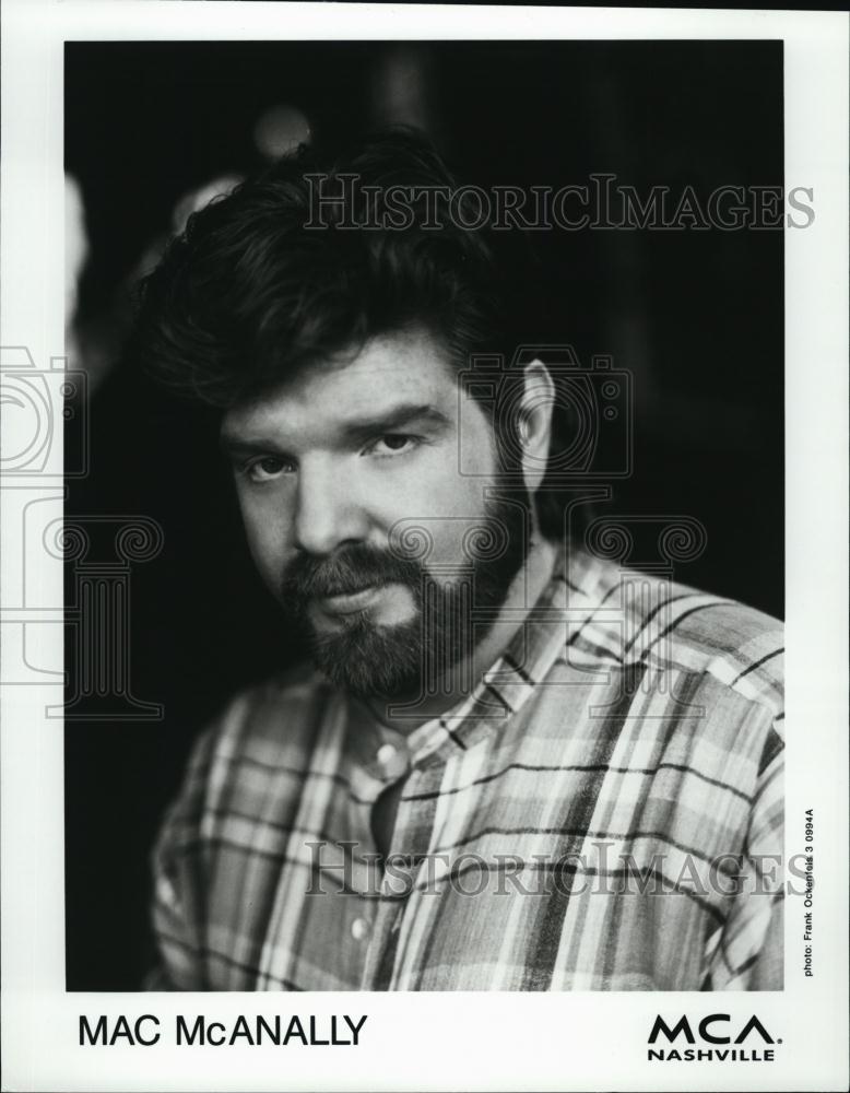 Press Photo Mac McAnally American country music singer-songwriter (Wikipedia) - Historic Images