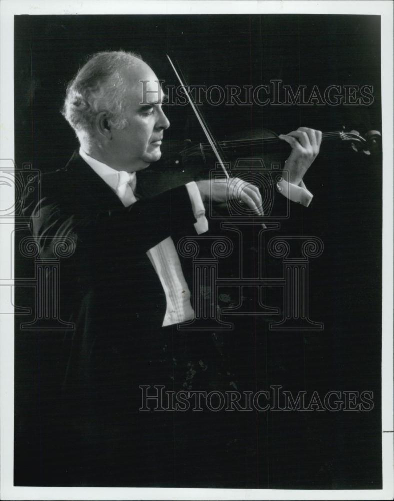 Press Photo Violinist Joseph Silverstein - RSL03689 - Historic Images