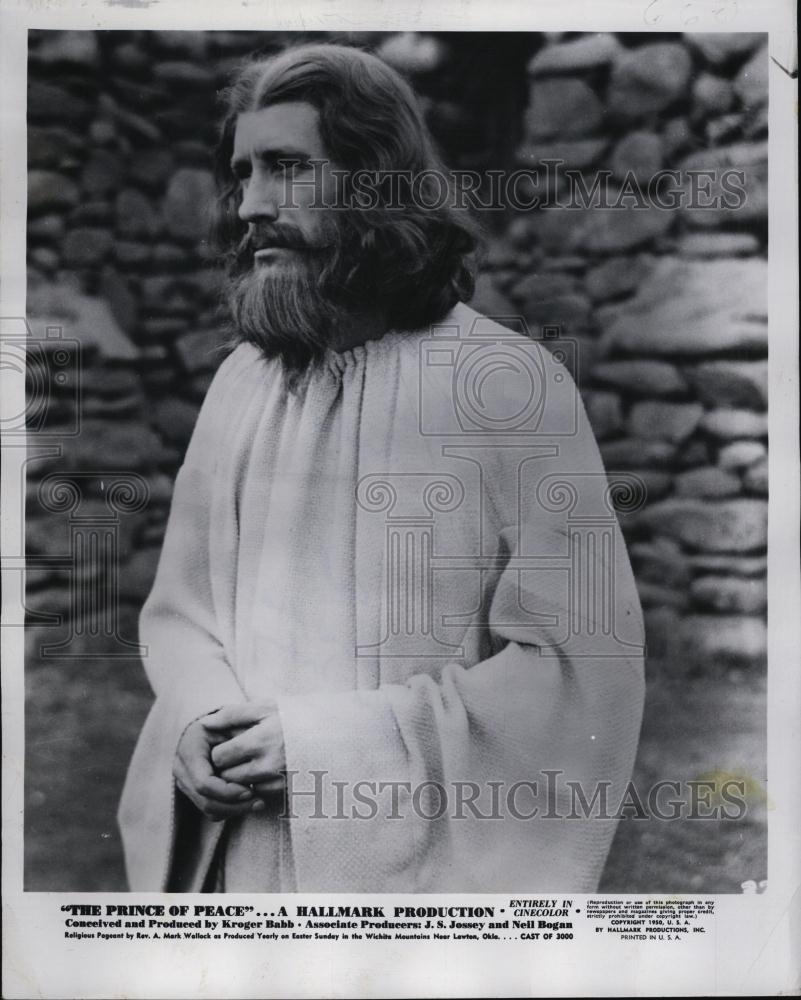 1951 Press Photo Millard Coody Plays In &quot;The Prince Of Peace&quot; - RSL42077 - Historic Images