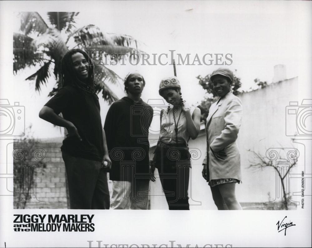 Press Photo Ziggy Marley and the Melody Makers - RSL79041 - Historic Images