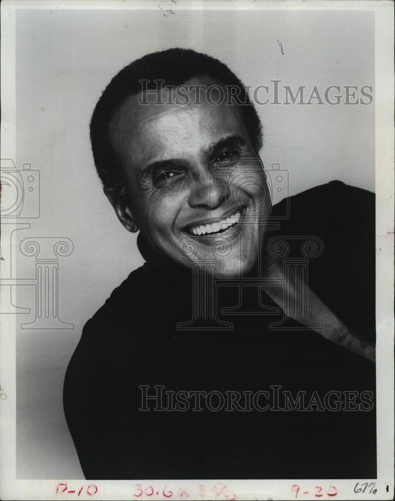 Press Photo Singer Harry Belafonte - RSL47289 - Historic Images