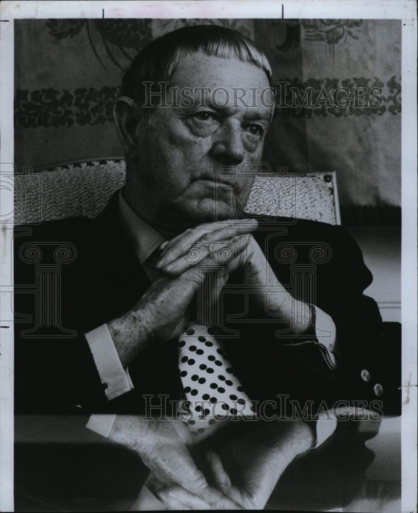 1978 Press Photo Erskine Caldwell, Author, Tobacco Road, God&#39;s Little Acre - Historic Images