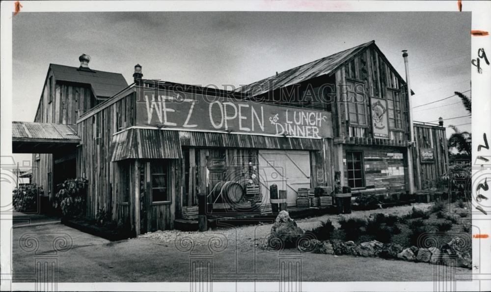 1979 Press Photo Silas Dent&#39;s Restaurant, St Petersburg, Florida - RSL69437 - Historic Images