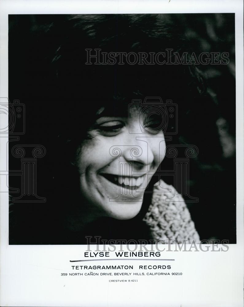 1969 Press Photo Elyse Weinberg - RSL62099 - Historic Images