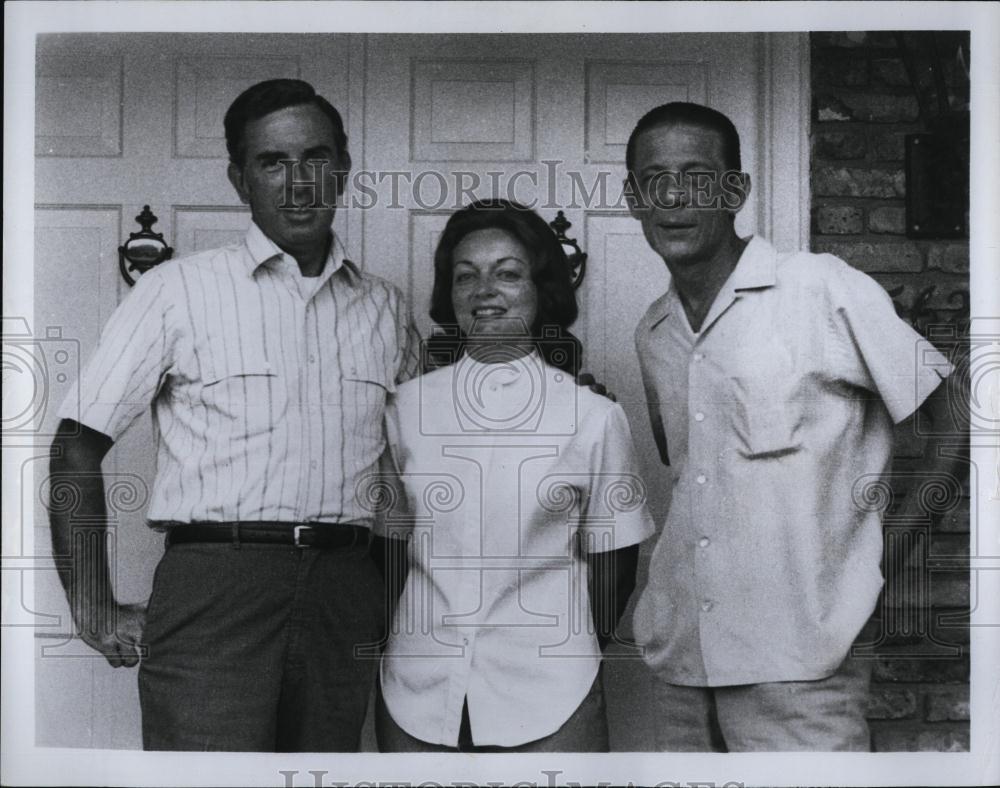 1972 Press Photo Carlisle Floyd,Mr & Mrs Norman Tregle - RSL98959 - Historic Images