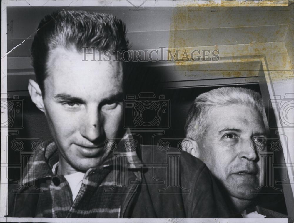 1961 Press Photo Norman A Porter Jr in custody - RSL86383 - Historic Images