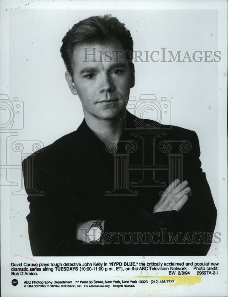 1994 Press Photo David Caruso Stars In &quot;NYPD Blue&quot; - RSL42761 - Historic Images