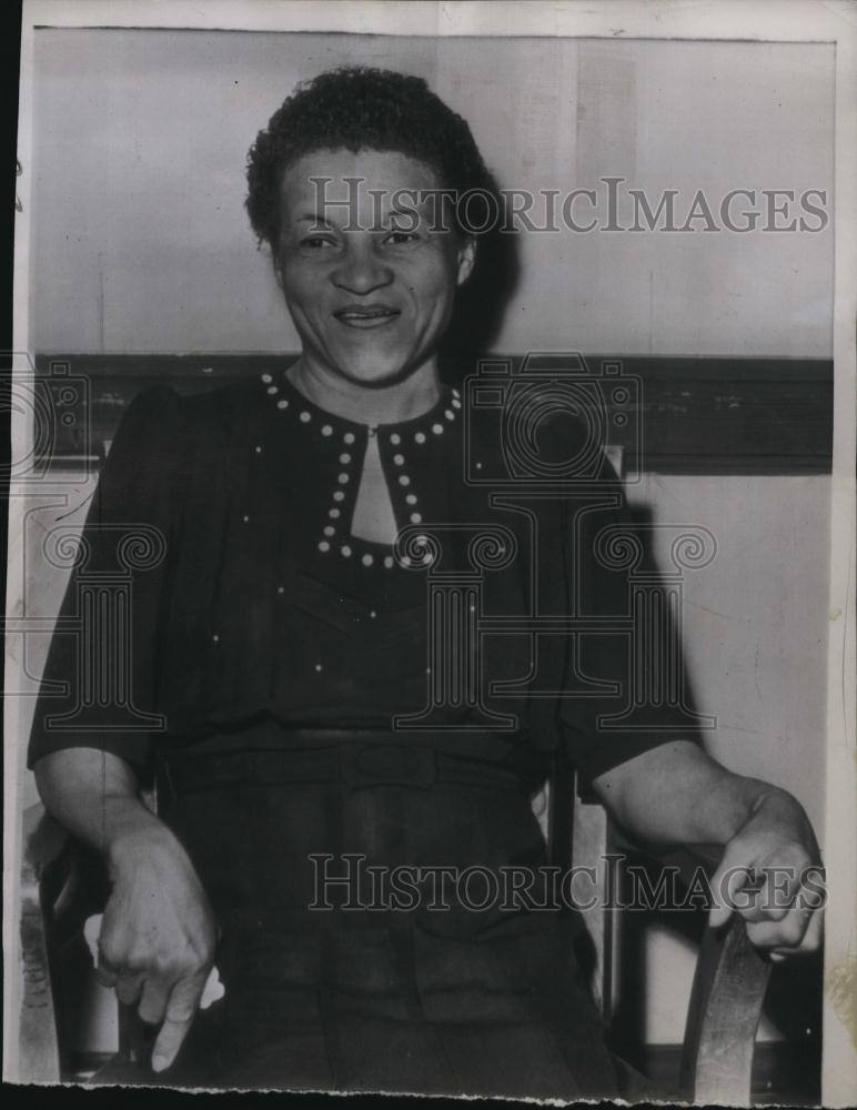 1947 Press Photo Dora Jones, Trial, Slavery Charges, Alfred Wesley Ingalls - Historic Images