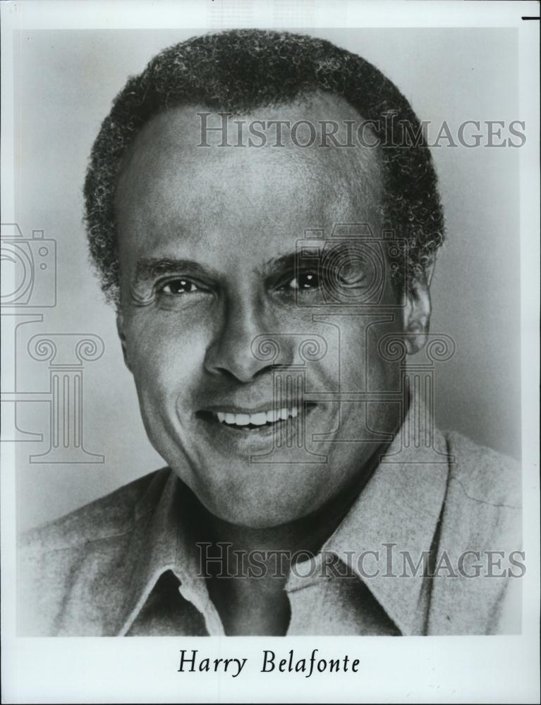 1991 Press Photo Harry Belafonte Singer Actor - RSL47183 - Historic Images