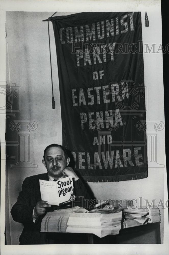 1956 Press Photo Benjamin Weiss Public Affairs Director - RSL43475 - Historic Images