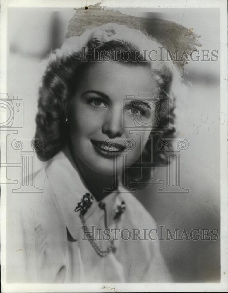 1949 Press Photo Edith Lane Opera Singer - RSL45549 - Historic Images