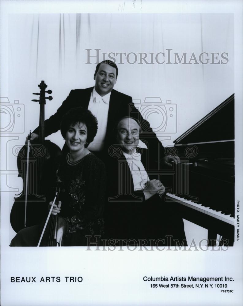 Press Photo Beaux Arts Trio Musicians Entertainers - RSL84195 - Historic Images
