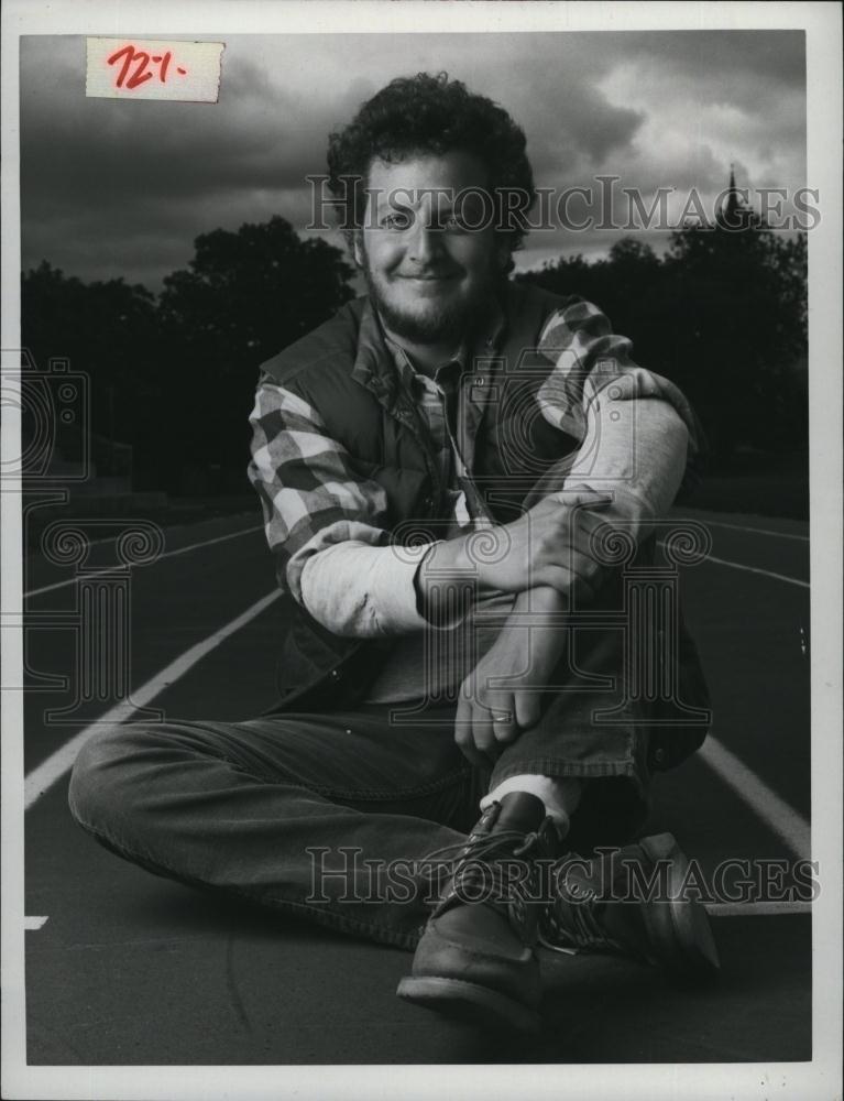 1985 Press Photo Actor Daniel Stern - RSL80299 - Historic Images