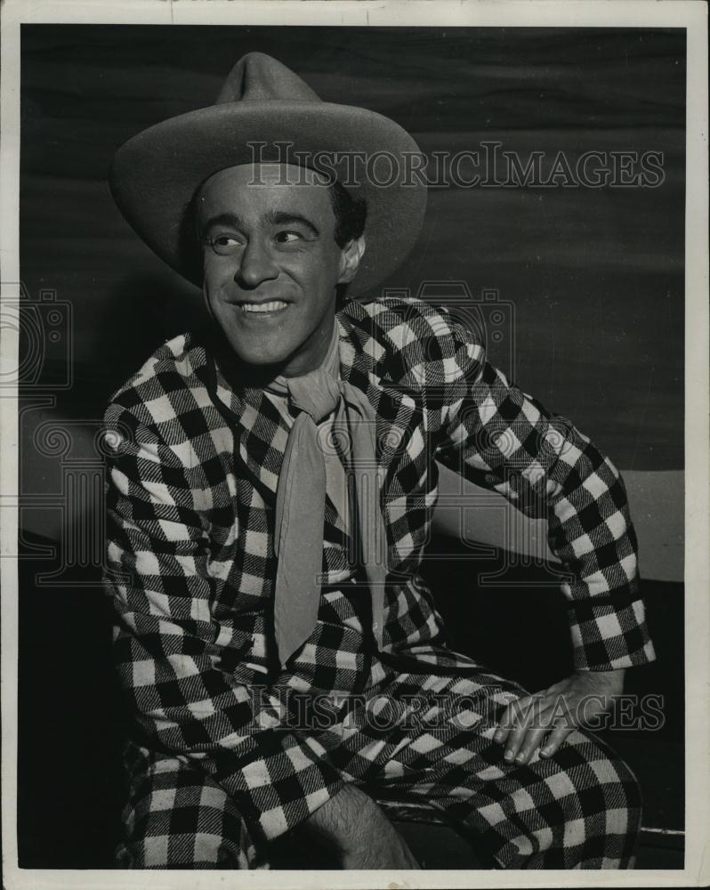 1950 Press Photo Jerry Mann in &quot;Oklahoma!&quot; - RSL45917 - Historic Images