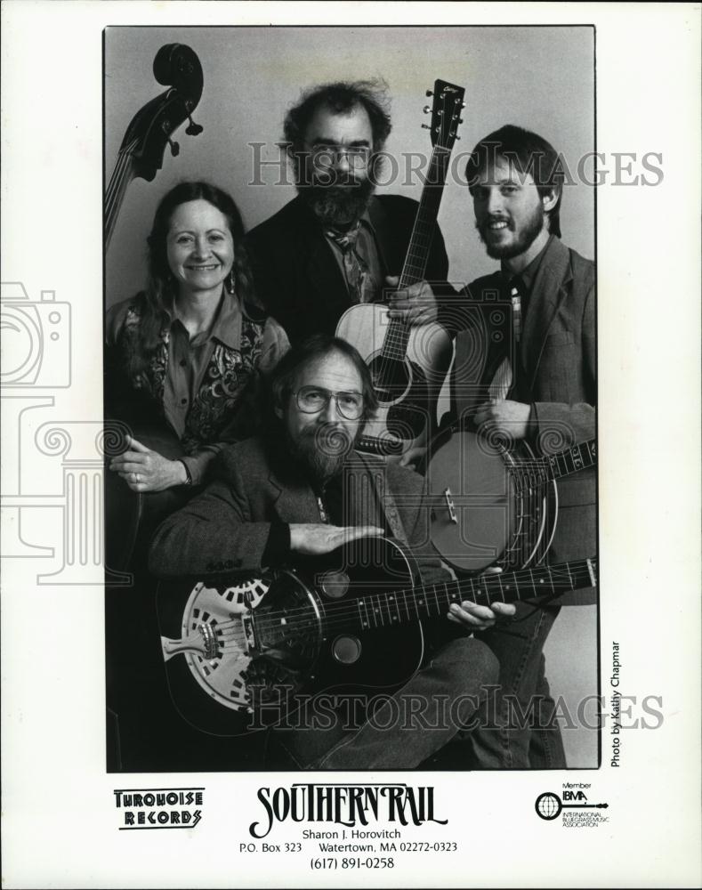 Press Photo members of bluegrass band Southern Rail - RSL41835 - Historic Images