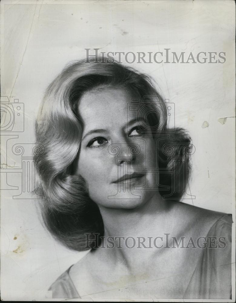 1963 Press Photo Actress Kim Stanley stars in &quot;Taffy&quot; - RSL80609 - Historic Images