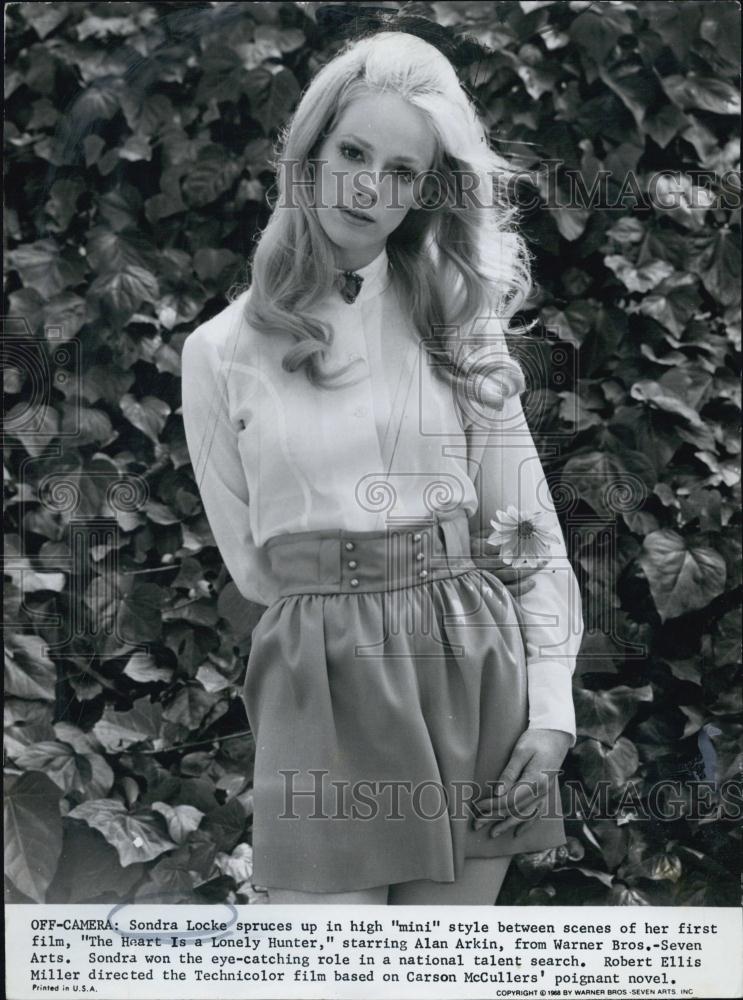 1968 Press Photo Sondra Locke "The Heart if a Lonely Hunter" - RSL03873 - Historic Images