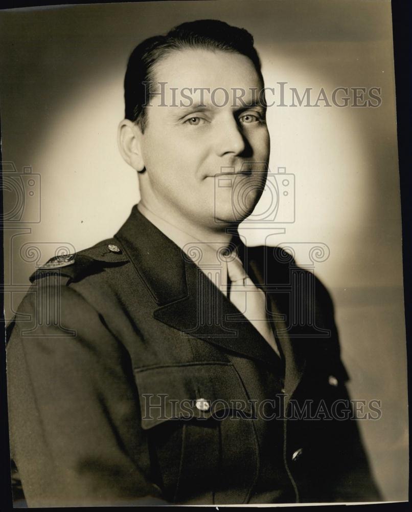 1944 Press Photo Roy Porter NBC Newscaster World War II Correspondent - Historic Images