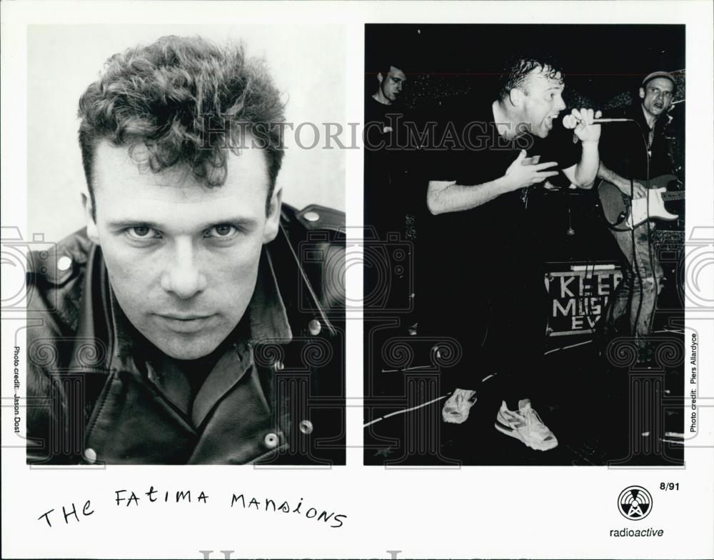 1991 Press Photo art rock group The Fatima Mansions - RSL00519 - Historic Images