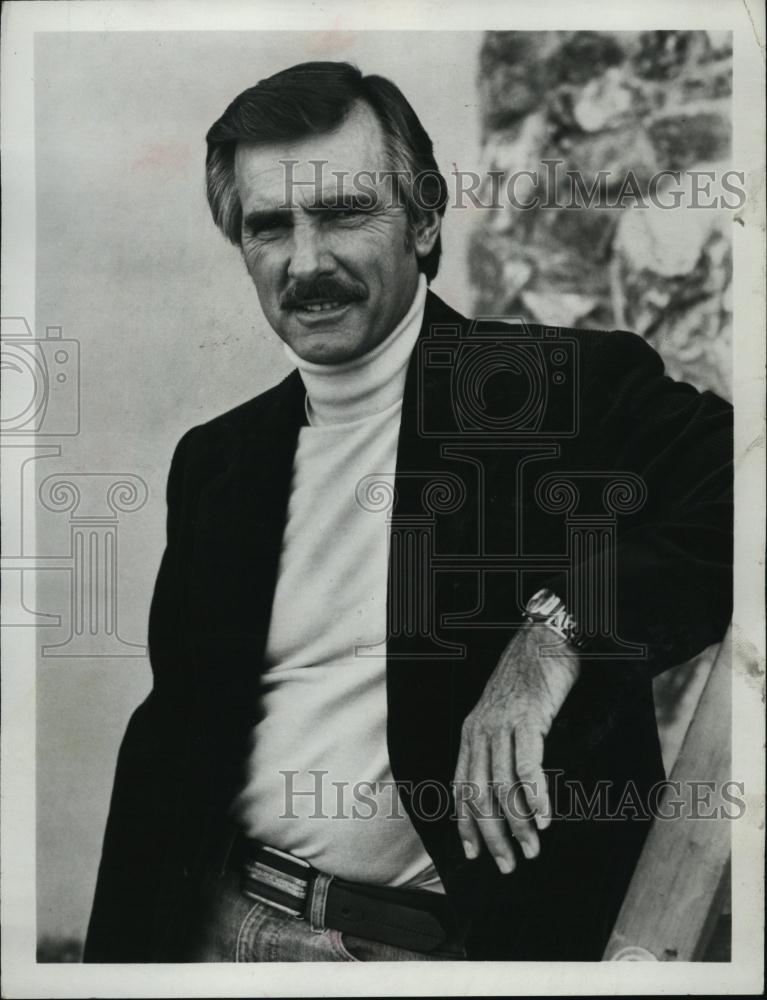 1980 Press Photo Actor Dennis Weaver Portrait - RSL41441 - Historic Images