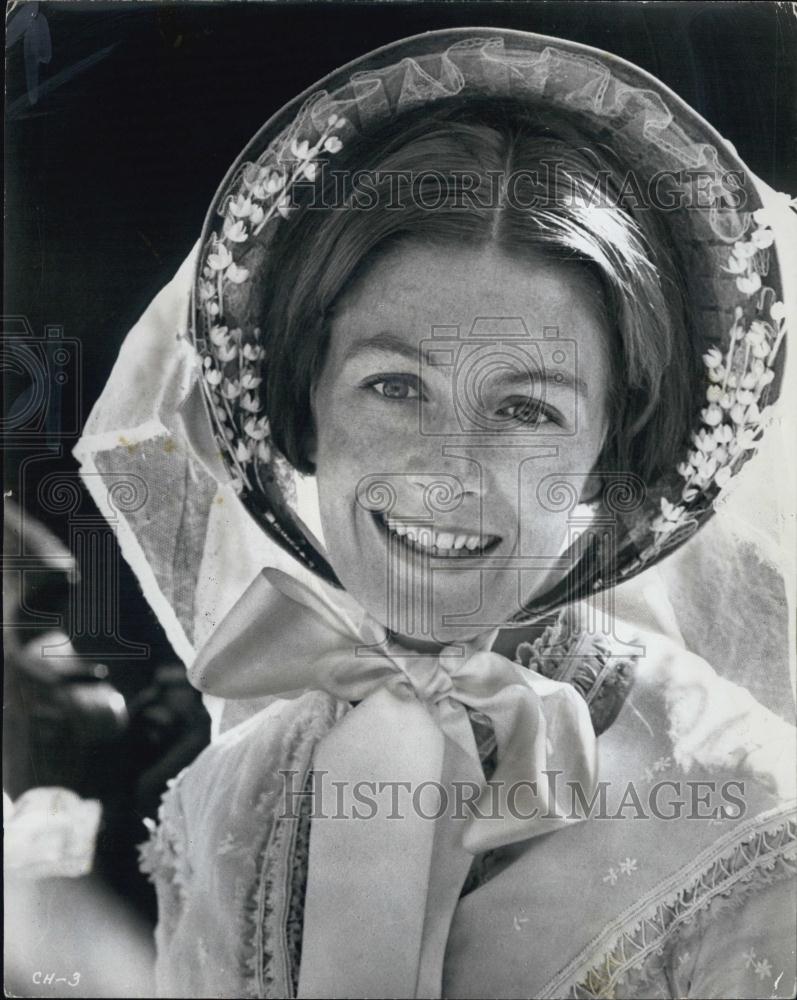 1968 Press Photo Actress Vanessa Redgrave The Charge of the Light Brigade - Historic Images