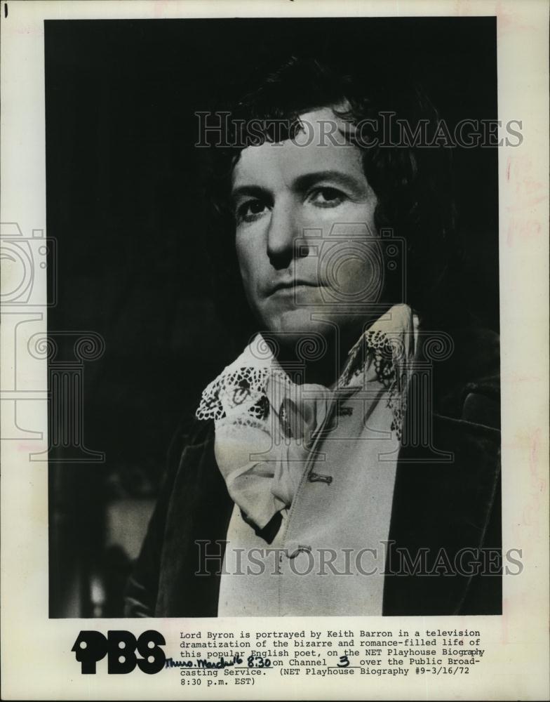 1972 Press Photo English Actor, Television Presenter Keith Barron - RSL94137 - Historic Images