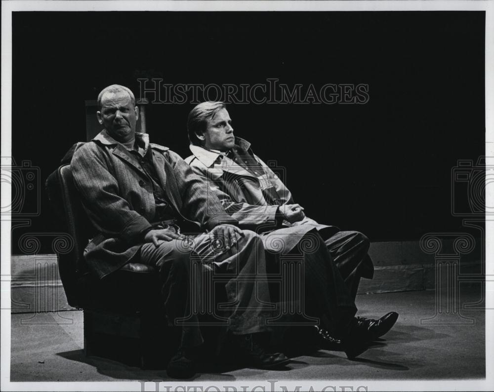 1980 Press Photo Paaul Austin &amp; Richmond Hexie in &quot;Unheard Songs&quot; - RSL87689 - Historic Images