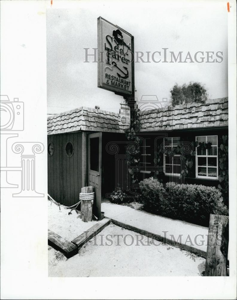 1984 Press Photo Seafarer Restaurant St Petersburg Florida - RSL65871 - Historic Images